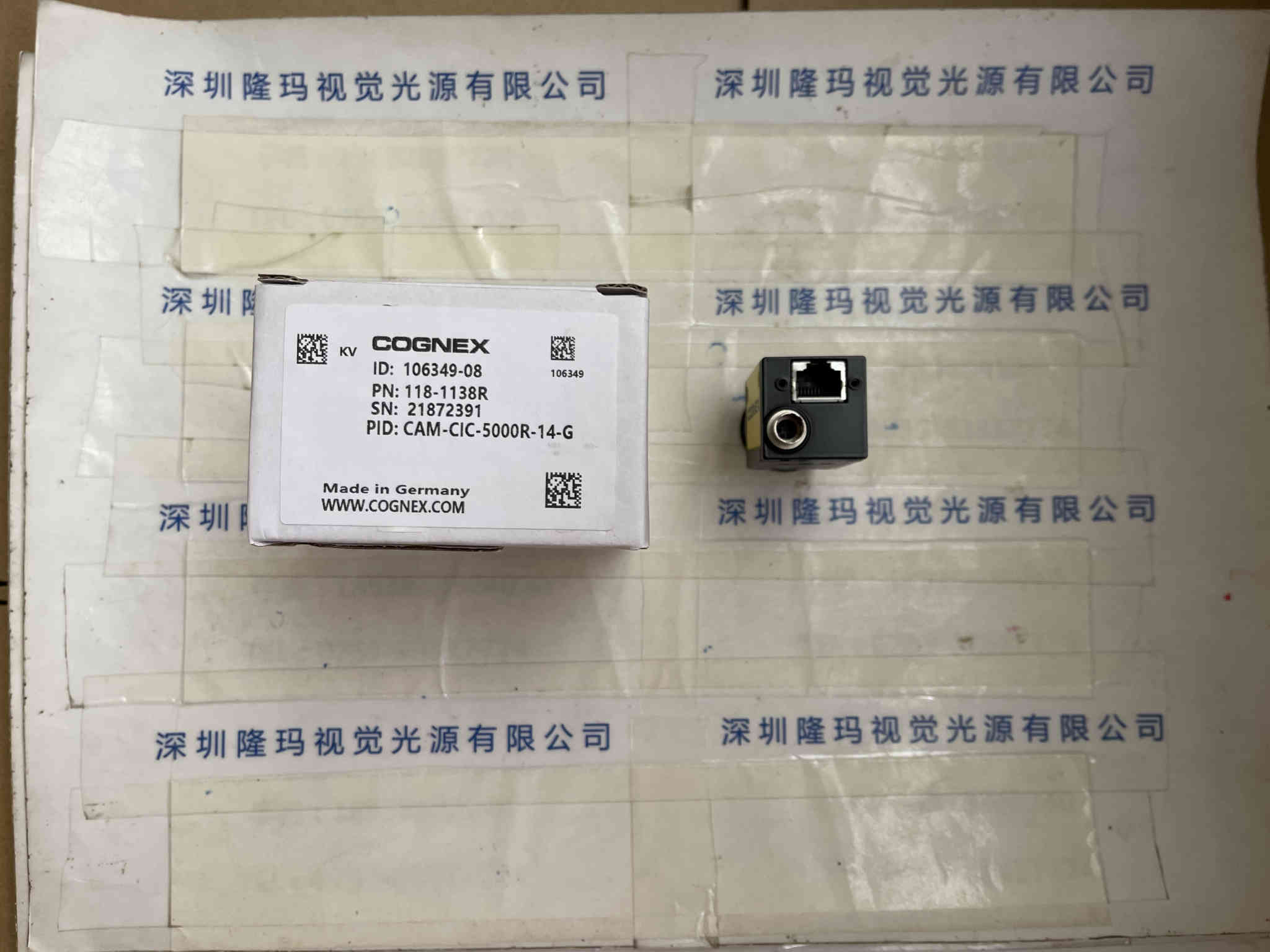 COGNEX康耐视   CAM-CIC-5000R-14-G 工业相机 